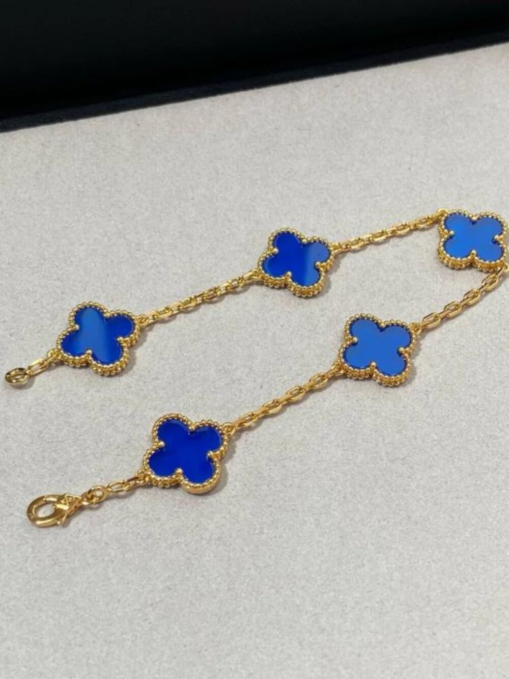 ✅Van Cleef & Arpels 18K blue gold bracelet